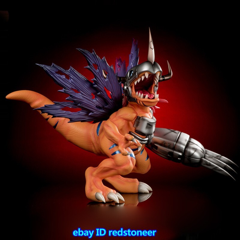 MIMAN Studio Metal Greymon Digimon H41cm Action Figure Resin Model