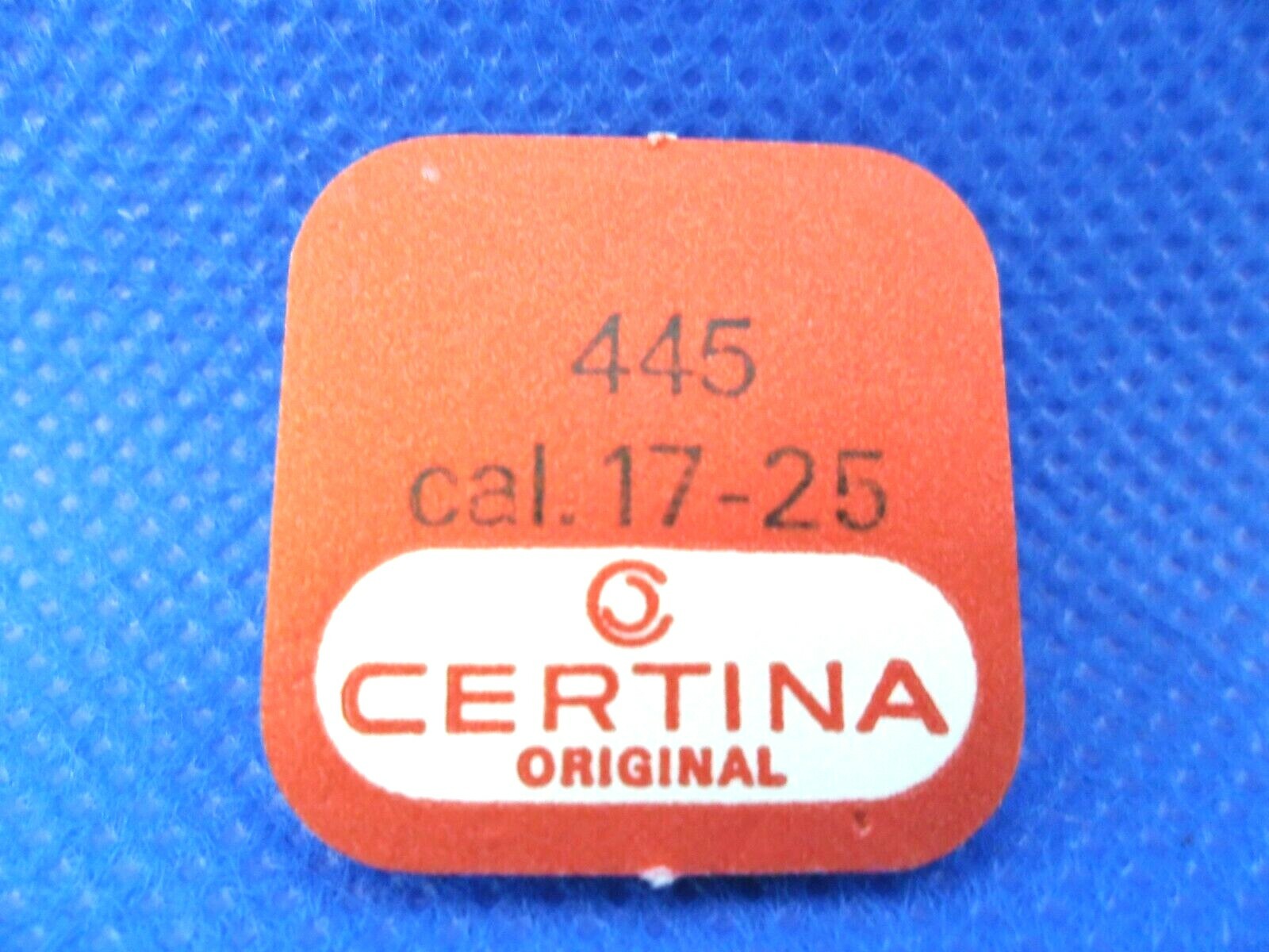 Sautoir de tirette Certina 445 Cal 17-25 pièce de réglage mécanique vintage NOS
