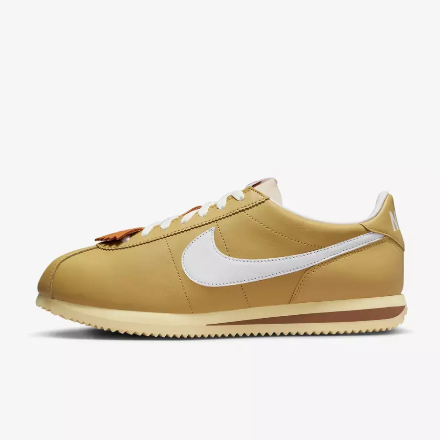 New Nike Cortez 23 SE Shoes Sneakers Wheat Gold FD0400 725
