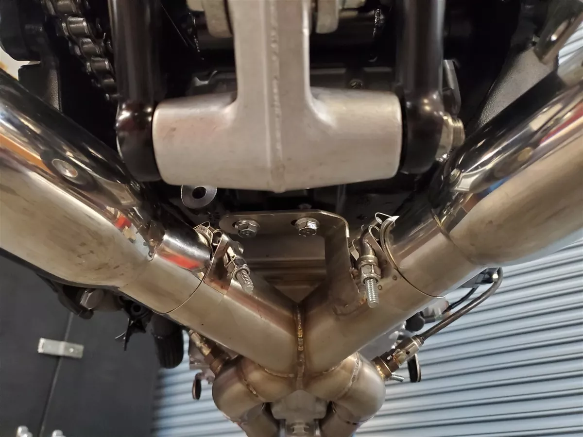 Hayabusa on sale shorty exhaust