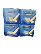 80 count case Fitright Underwear Ultra size XL Pullup Briefs FIT23600A   4-20PKS