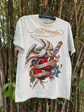 Remake Ed Hardy Christian Audigier Studded short sleeve classic shirt KV33567