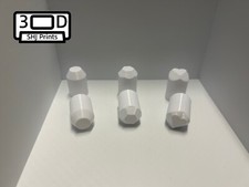 Radiator Valve Caps / Covers White Bundle - 6 - 8 - 10 -VGQ- Different Styles