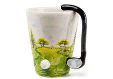Blue Witch Handmade Coffee Mug Golf - A Hole-in-One Gift for Golf Lovers!