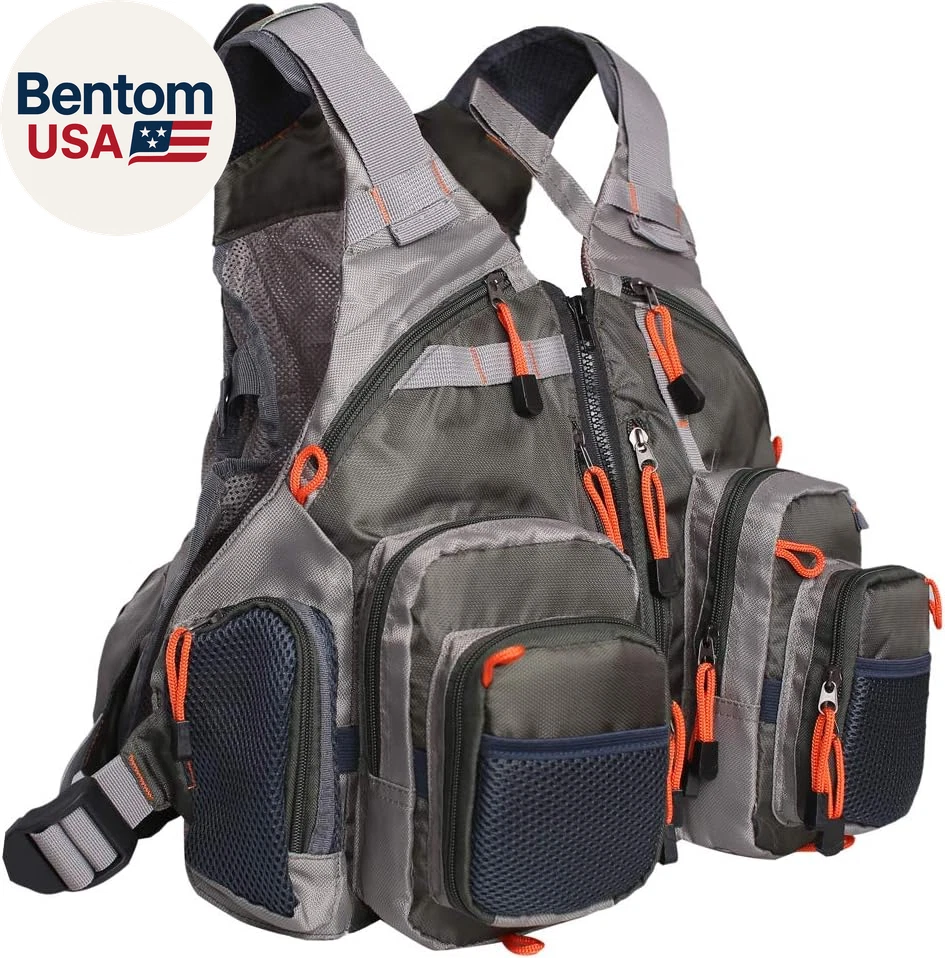 Lightweight Fly Fishing Vest with Multi Pockets Adjustable Size Mesh Fishing Bac
Opens in a new wind