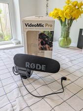 Rode VideoMic Pro On-Camera Shotgun Microphone with High-pass Filter 