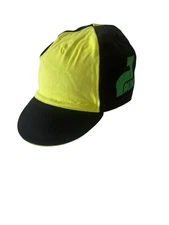 vintage neon cotton palnasr cycling cap mens OSFA deadstock NWOT 80s