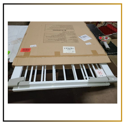 #ad 30 77quot; Extra Wide Baby Gate Pressure Mounted Walk Thru Safety Gate Auto Close $81.90