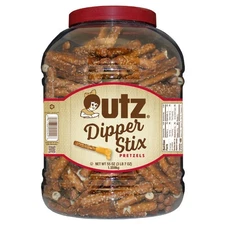 Utz Dipper Stix Pretzels, 55 oz Barrel
