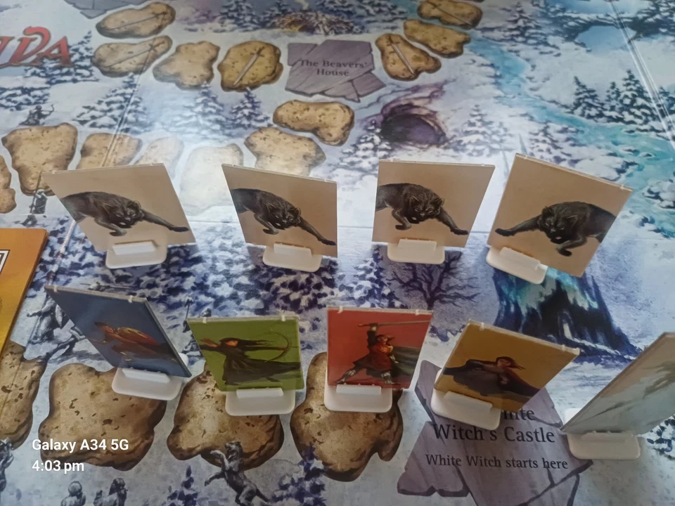 The Chronicles of Narnia The Lion The Witch The Wardrobe Board Game Hasbro 2005  - Image 3 of 4