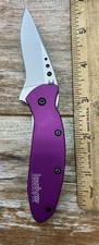 Kershaw USA 1620PUR XXXX Scallion Pocket Knife Blade Holes