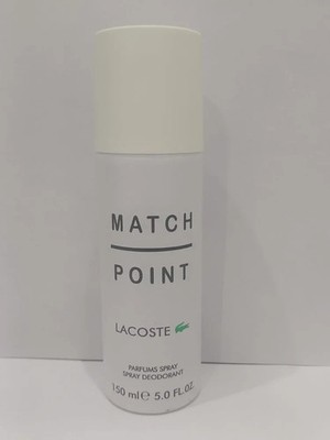 Lacoste Match Point Deodorant Water based Doux Vaporisateur Spray for Men 150 ML