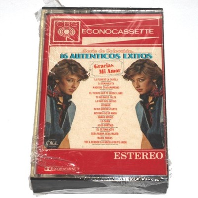 16 Autenticos Exitos Gracias Mi Amor Vol. II Latino Cassette Tape Mexico SEALED