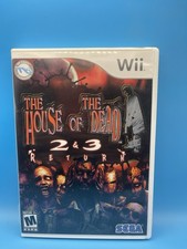Nintendo Wii the House of the Dead 2 & 3 Return  Complete