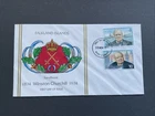 1974 Falkland Islands FDC Stamp Cover 'Winston Churchill' Centenary.