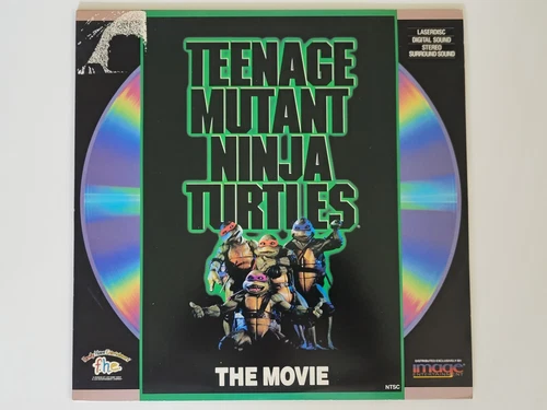 Teenage Mutant Ninja Turtles The Movie Laserdisc LD 1990 Used