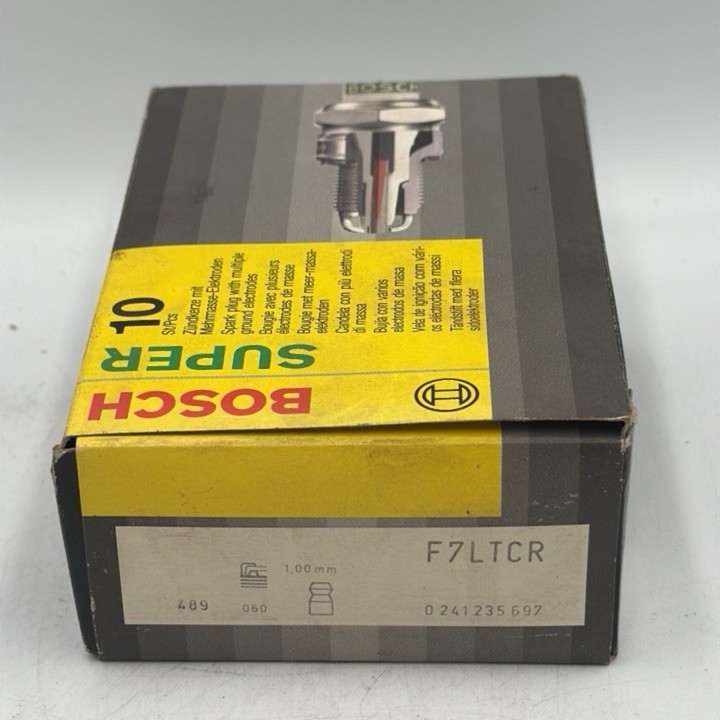 BOSCH F7LTCR spark plug copper core multi electrode set 10 pcs NEW