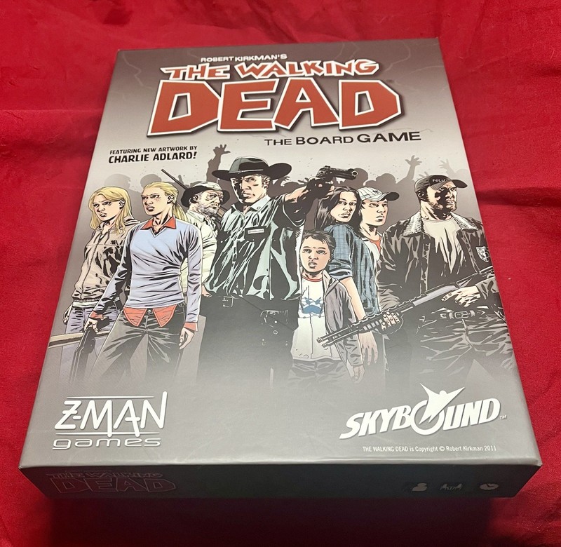 The Walking Dead The Board Game Z-Man Games 2011 Robert Kirkman - Open, Complete