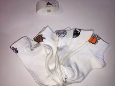 VINTAGE Toddler:Girl LOW CUT SOCKS Sz: 4-6,5PAIRS Total