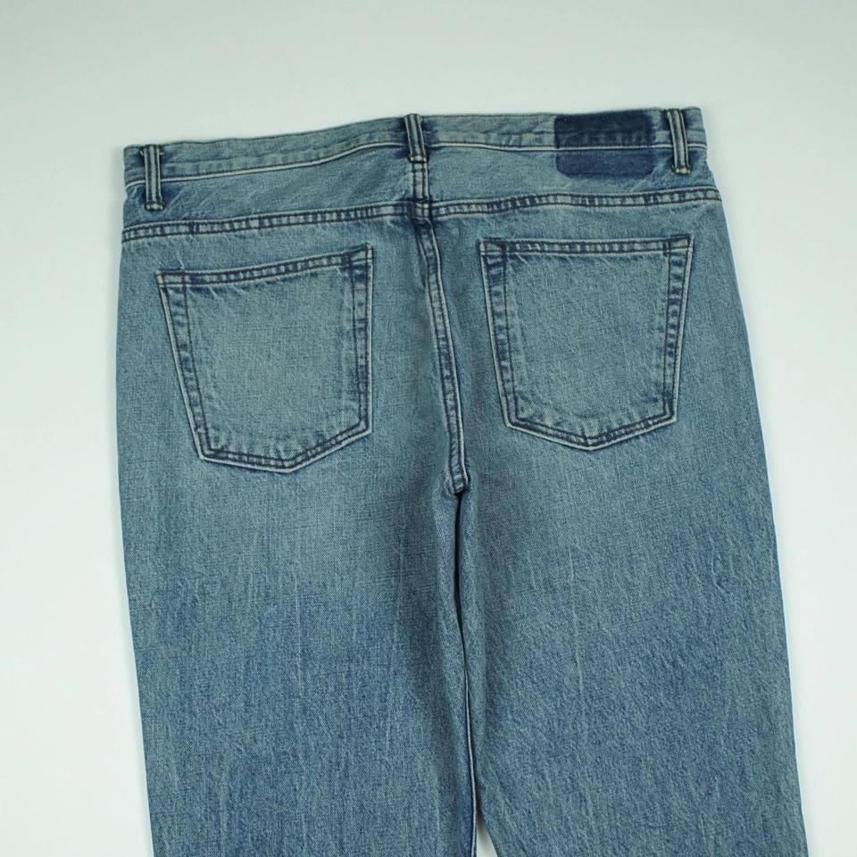 Calças jeans lavadas Helmut Lang Boyfriend - Imagem 4 de 4