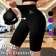 2026 Women High Waist Sports Shorts for Yoga Running Gym Cycling Fitness Shorts
