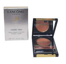 LANCOME OMBRE TRIO EYE SHADOW & LIP GLOSS EQUILIBRE BOX DAMAGED