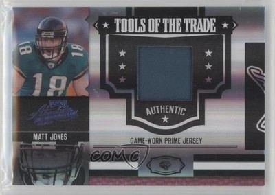 2007 Playoff Absolute Memorabilia Tools of the Trade 17/50 Matt Jones 5x0