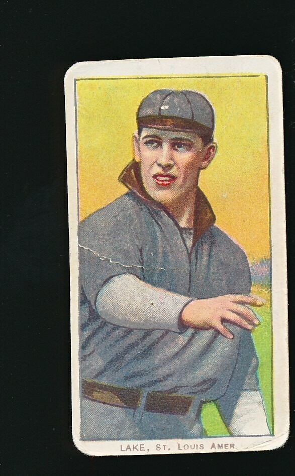 1909 T206 Tolstoi JOE LAKE No Ball