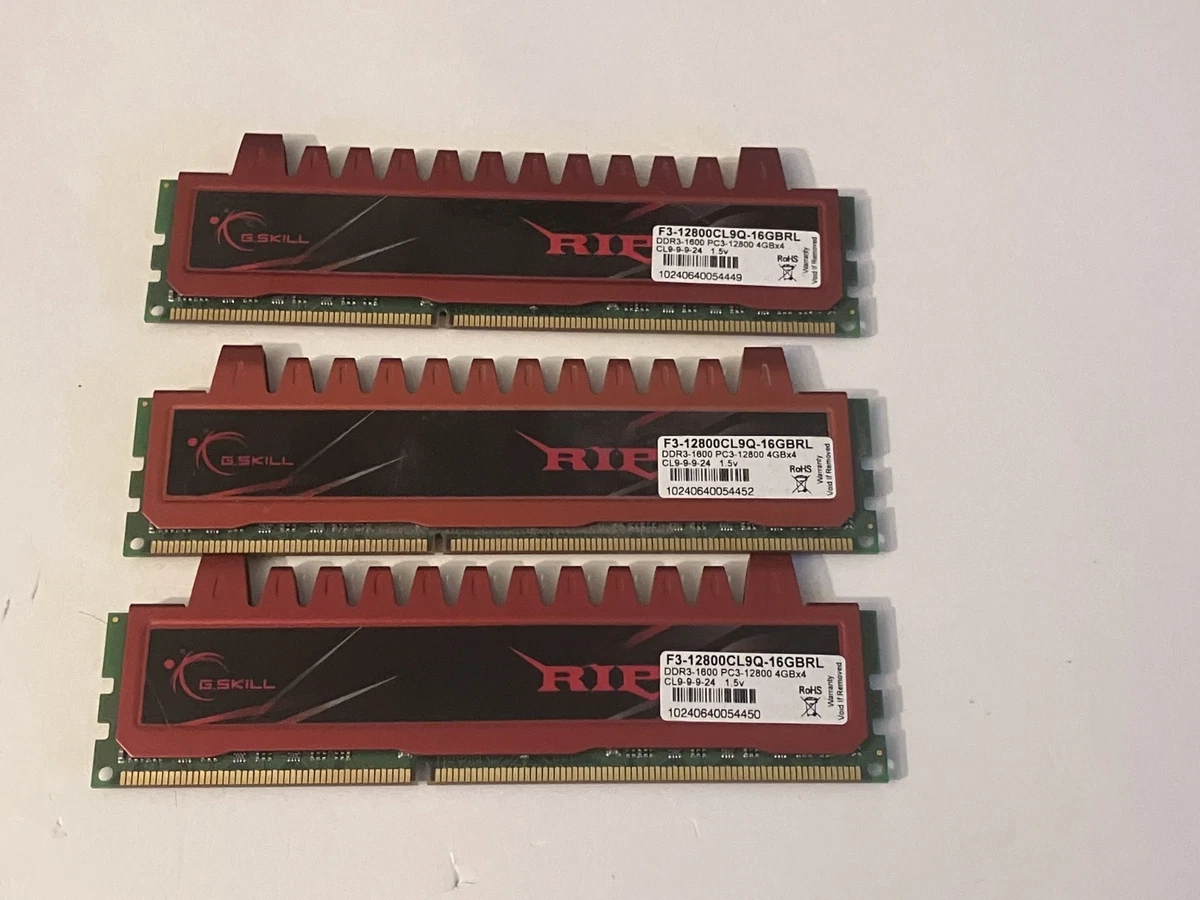 Preços baixos em G. SKILL DDR3 SDRAM 4 GB capacidade por Módulo de