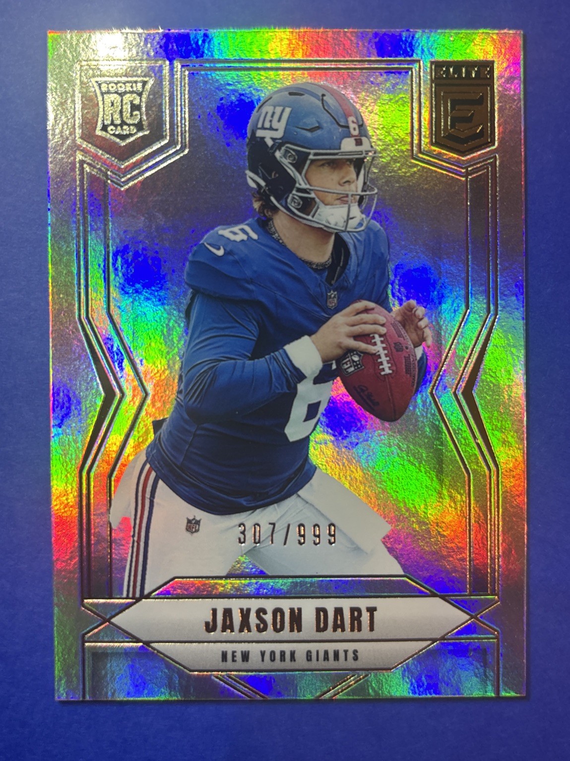 2025 Donruss Elite - New York Giants - Jaxson Dart #103 - 307/999 - RC