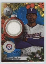 2025 Topps Holiday Relics Blue Metallic /299 Kumar Rocker #PR-KR 1g2w