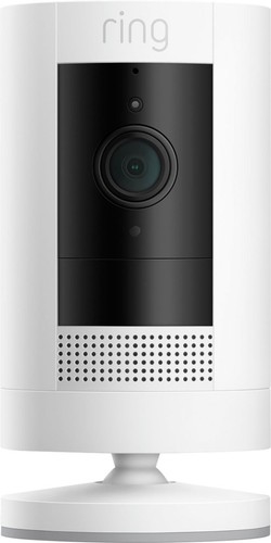Ring Indoor Plug-In 1080p Wi-Fi Motion-Activated Security Camera - White