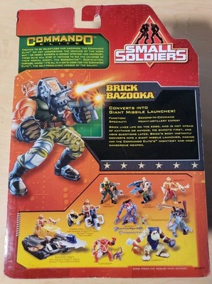 Small Soldiers Commando Elite Brick Bazooka Vintage 1998 Action
