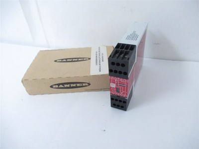247711 New In Box; Banner IM-T-11A 61424 Safety Relay SIL3; 24 VDC 2NO+1NC