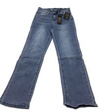 DG2 Diane Gilman Womens New Classic Stretch Jeans in IndiBlue Sz O