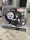 Riddell Speed Mini Helmet Pittsburgh Steelers Jack Ham Signed HOF 88