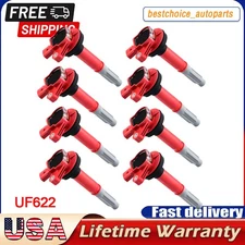 8PCS Ignition Coils For 2011-2014 Ford F-150 Mustang Lobo 5.0L V8 UF622 Direct