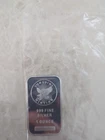 1 oz. Sunshine Mint Silver Bar 0.999 Fine Silver .
