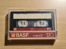 BASF metal IV 120 Type IV Audio Cassette, 1983, TOP condition (NM), very rare
