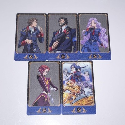 Code Geasss AKito Exiled 20thAnnIversary Memorial Clear Card