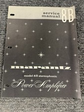 Marantz Model 8B Stereophonic Power Amplifier...