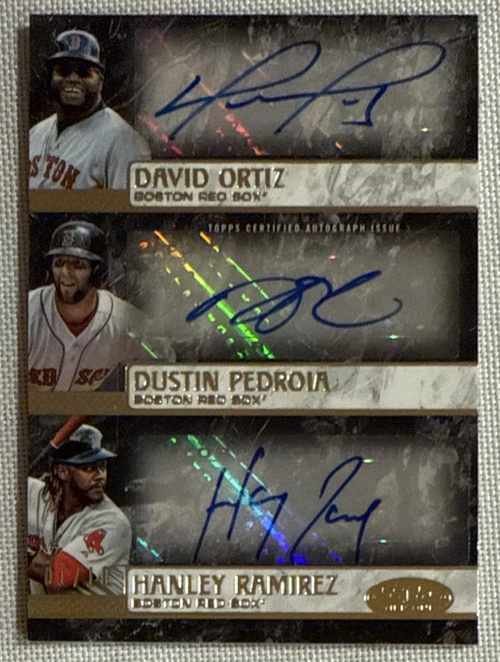 Dustin Pedroia Autograph Baseball Trading Cards for sale | eBay