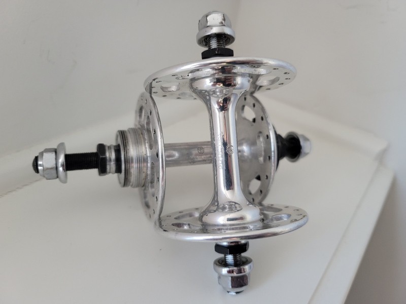 Sunshine Professional NJS track hubset 36h fixie fixed gear vintage Japan 