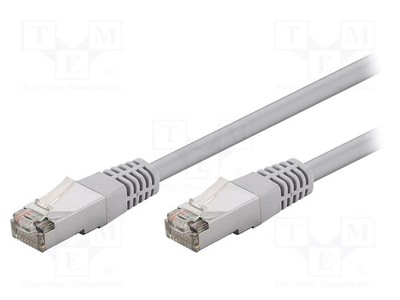 Patch cord RJ45-Stecker,beiderseitig Line 5e F/UTP CCA PVC