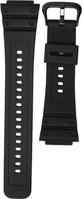 Genuine CASIO G-SHOCK Black Rubber Watch strap Band 18mm 10656313 for DW-H5600
