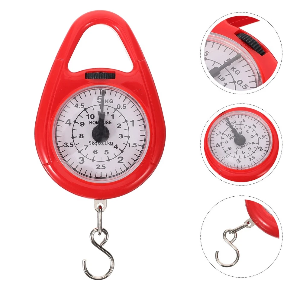 Spring Balance Weight Measure Scale Weighing Luggage Travel - Image 4 of 4