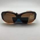 Solar Shield POLARIZED Sunglasses SS FO-038 CAR AMB  FITS OVER M/L