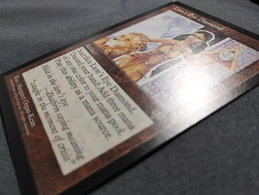 MTG / EN / Lion's Eye Diamond / Mirage 1996  (NM) - Bild 4 von 4