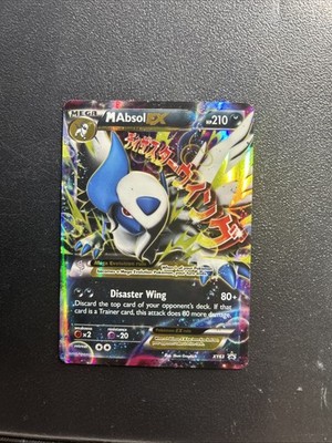 Pokémon TCG Holo Ultra Rare Full Art Mega Mabsol EX XY Evolutions