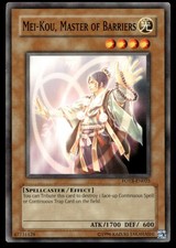 Mei-kou, Master of Barriers - FOTB-EN025 - Unlimited - YuGiOh